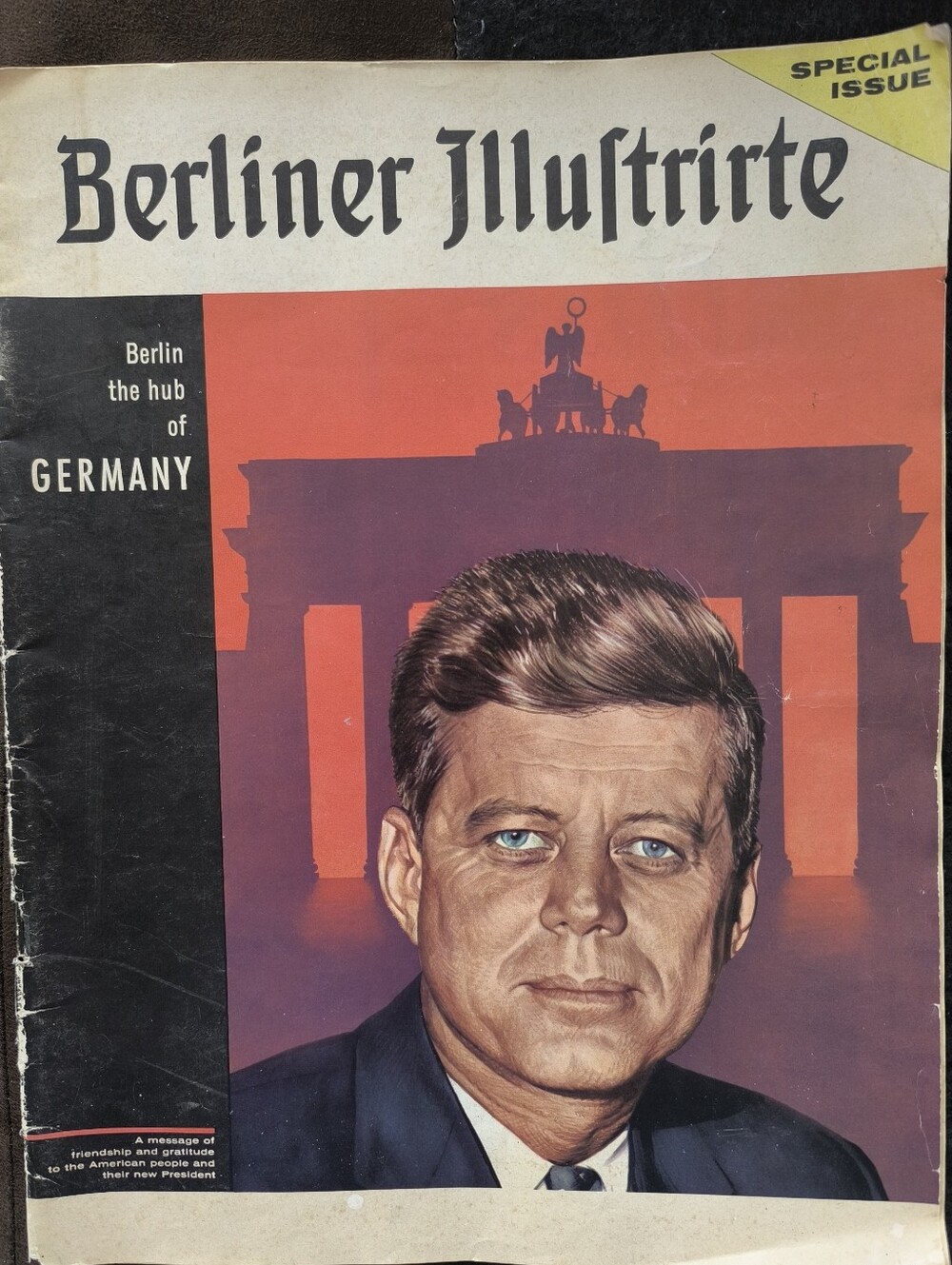 Berliner illuftrite J. F. Kennedy Issue English Version